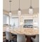 Z-Lite Kinsley 1 Light Pendant, Chrome And Clear Seeded 340P8-CH - alternate 7